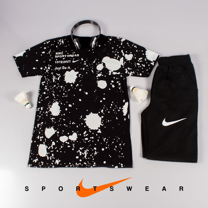 عکس محصول ست تیشرت و شلوار Nike مدل SWEAR