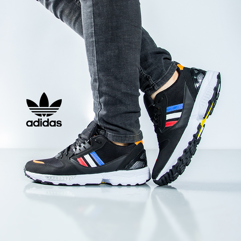 عکس محصول کفش مردانه adidasمدل TORSION(مشکی نارنجی)